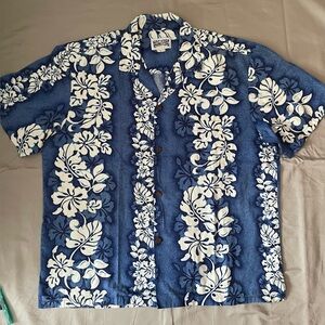 Island Style 1980's Hawaiian Print Shirt XL